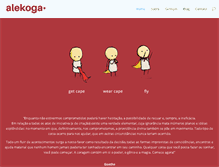 Tablet Screenshot of alekoga.com